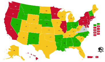 USCCA Carry Map – Outcomes Today®, LLC